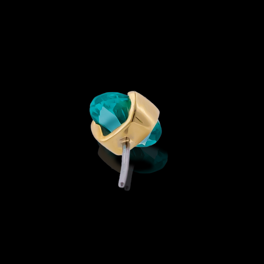 Nura - 18kt Gold Threadless End | Body Jewelry | Wiccan Center