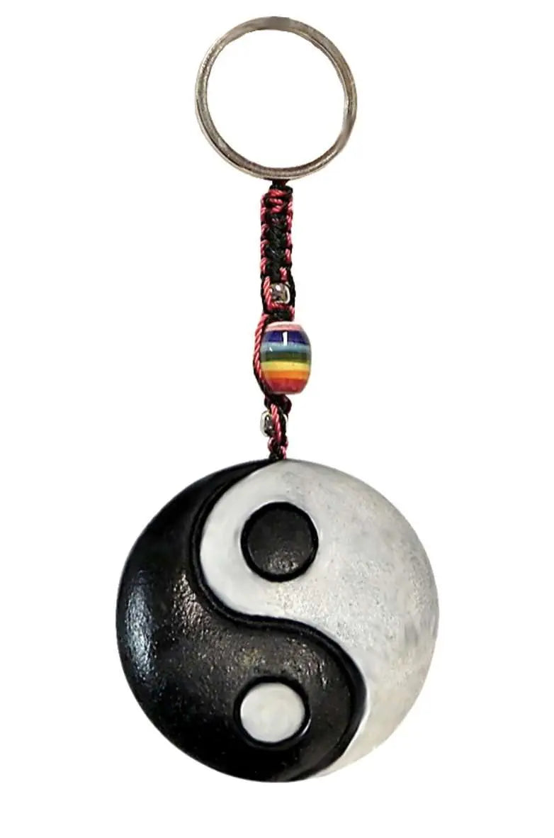 Yin Yang Keychain Hand Crafted | Keychains | Wiccan Center