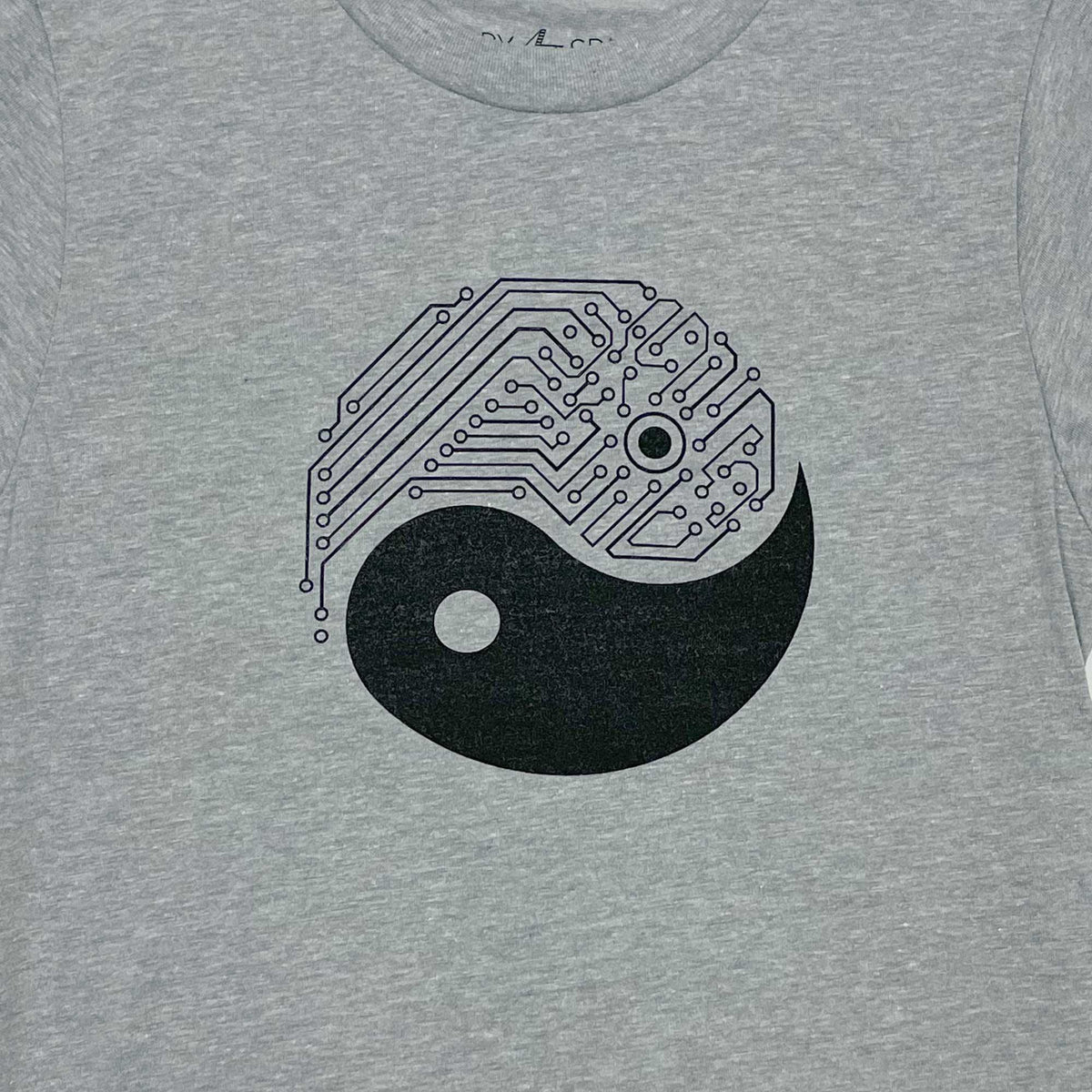 Yin Yang Tech T-Shirt | Graphic T-Shirts | Wiccan Center