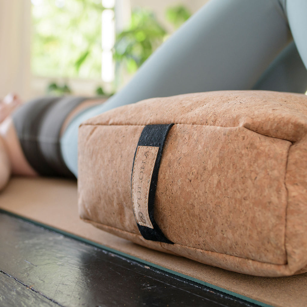 Cork Bolster | Meditation Cushion | Wiccan Center