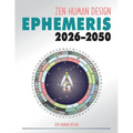 Zen Human Design Ephemeris 2026-50 - Paperback | Books | Wiccan Center