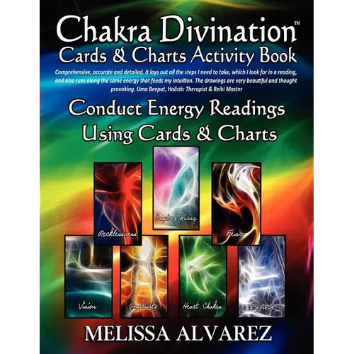 Chakra Divination Cards & Charts Activity Book - Paperback | Books | Wiccan Center