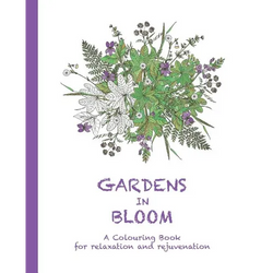 Gardens in Bloom: A Colouring Book for Relaxation and Rejuvenation - Paperback | Books | Wiccan Center