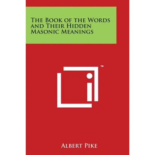 The Book of the Words and Their Hidden Masonic Meanings - Paperback | Books | Wiccan Center