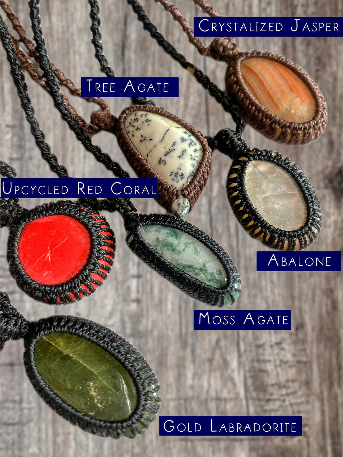 Assorted Semi Precious Stone Necklaces | | Wiccan Center