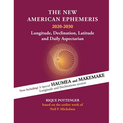 The New American Ephemeris 2020-2030: Longitude, Declination & Latitude - Paperback | Books | Wiccan Center