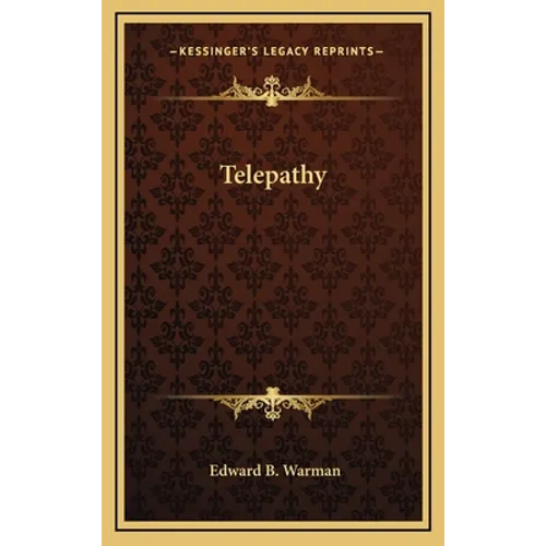 Telepathy - Hardcover | Books | Wiccan Center