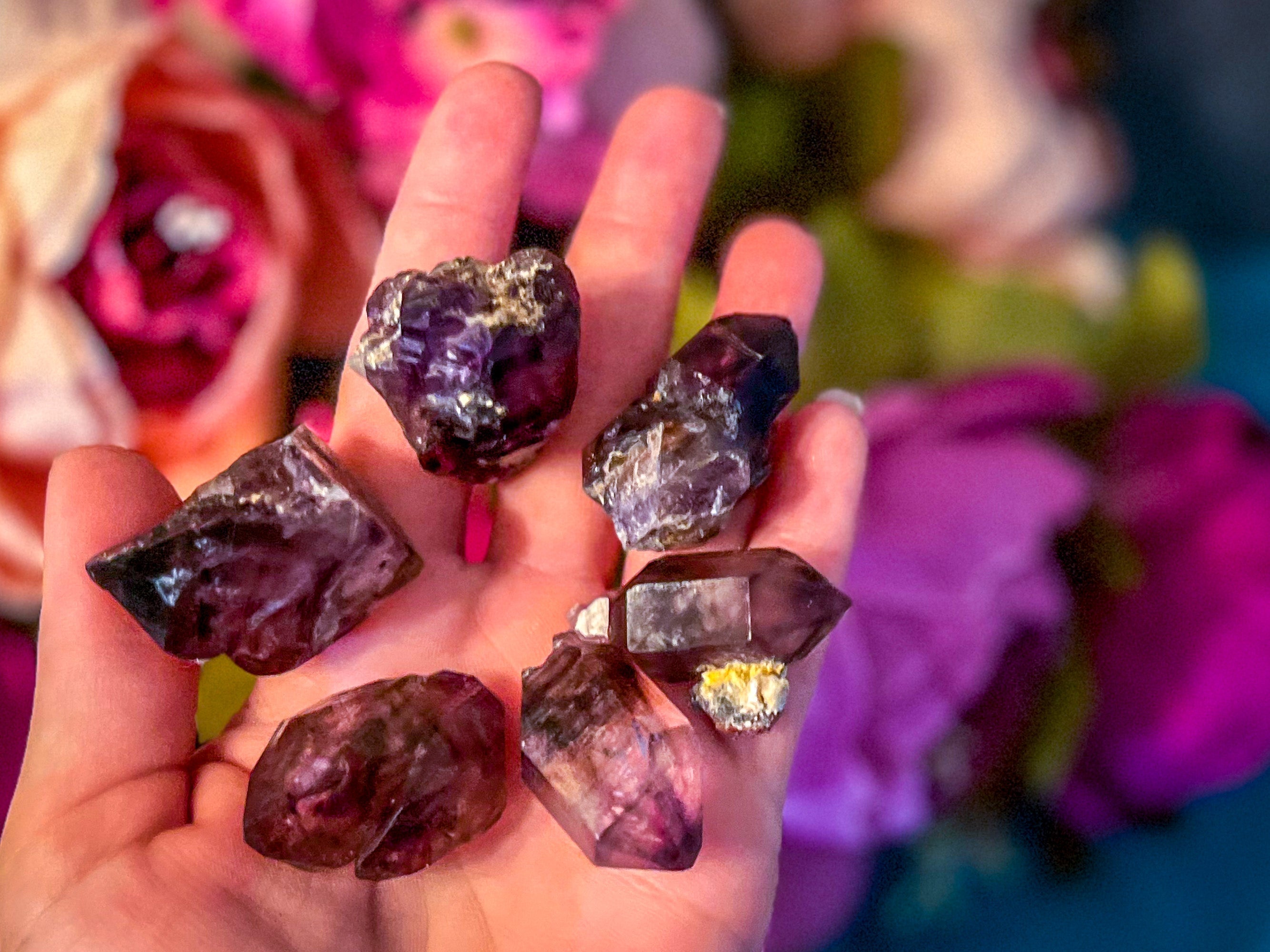 Raw Amethyst with Hematite Inclusions from Zimbabwe, Shangaan Amethyst | | Wiccan Center