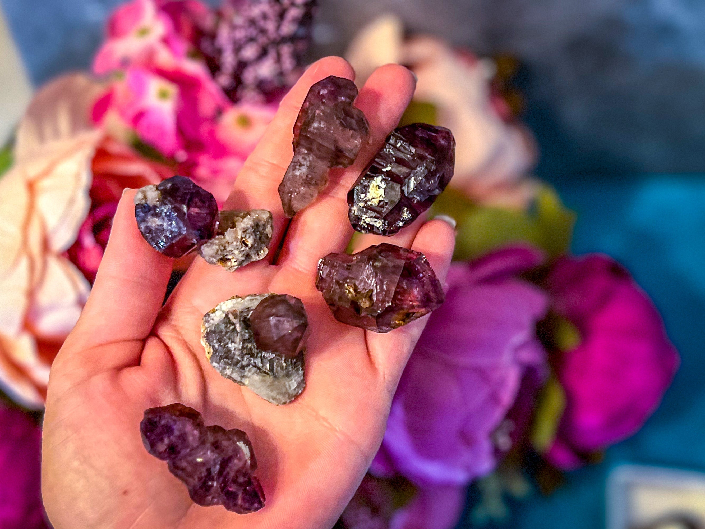 Raw Amethyst with Hematite Inclusions from Zimbabwe, Shangaan Amethyst | | Wiccan Center