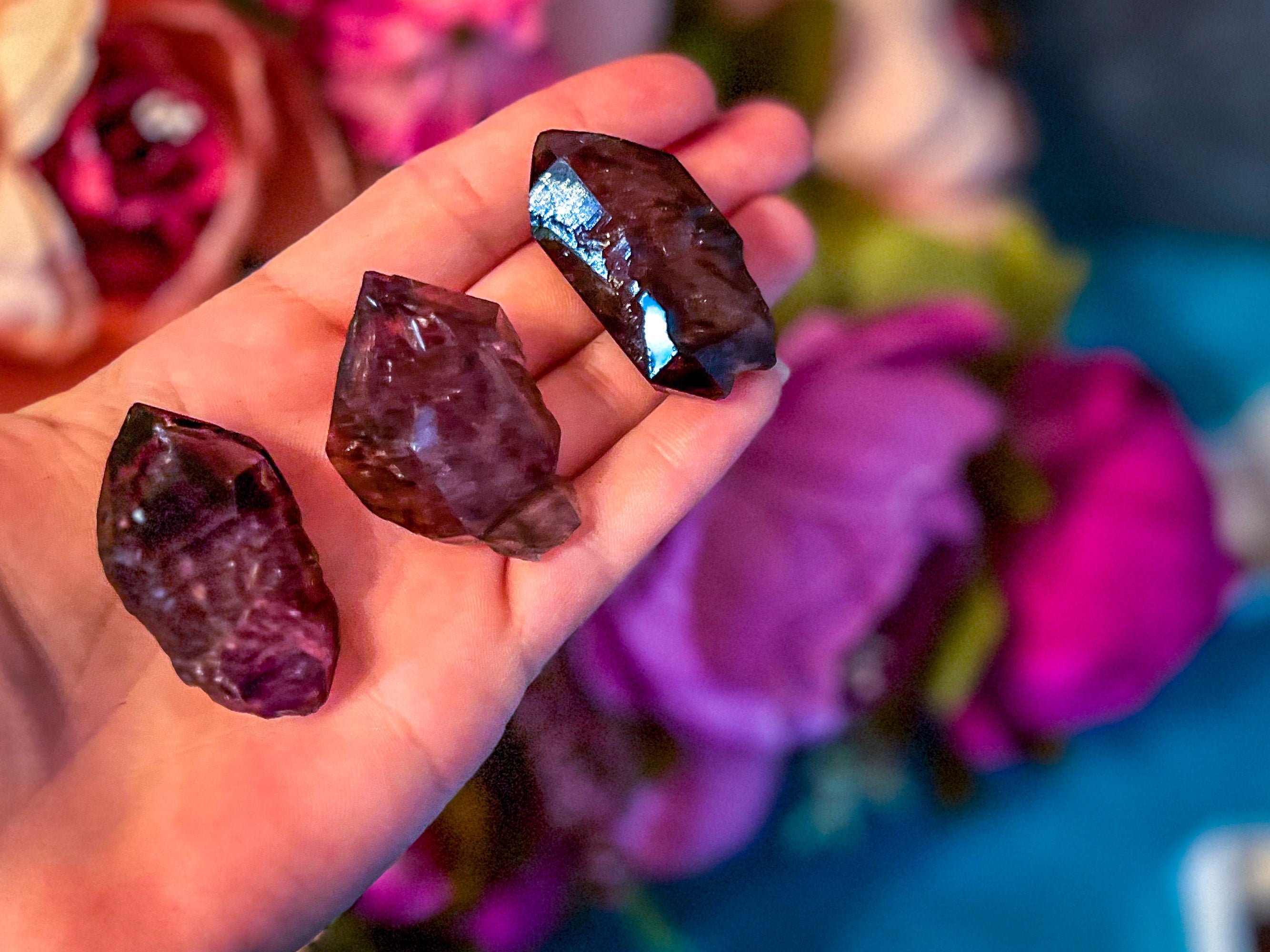 Raw Amethyst with Hematite Inclusions from Zimbabwe, Shangaan Amethyst | | Wiccan Center