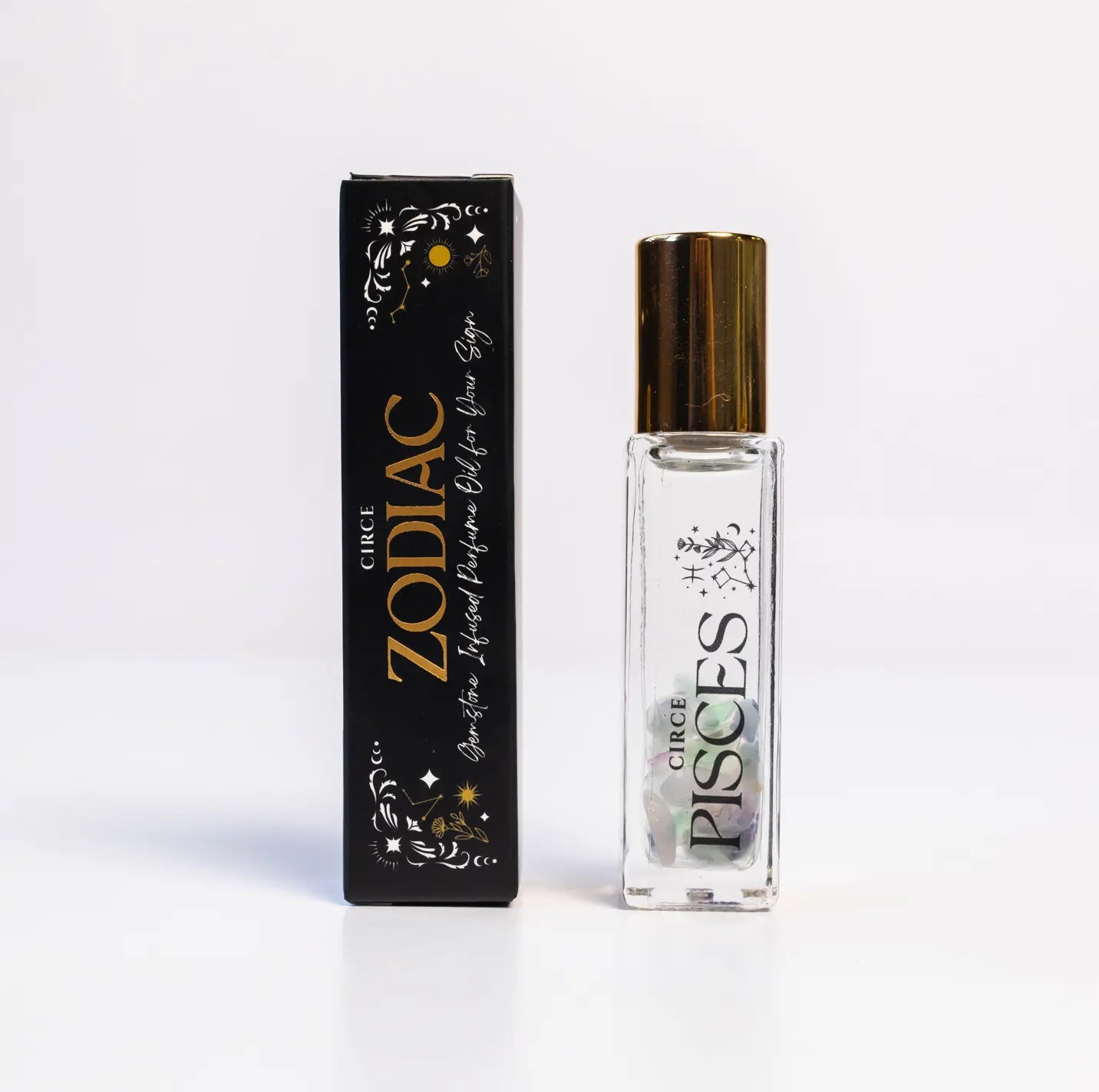 Zodiac Perfume Oil Set – 12 Gemstone‑Infused Zodiac Scents | perfume | Wiccan Center