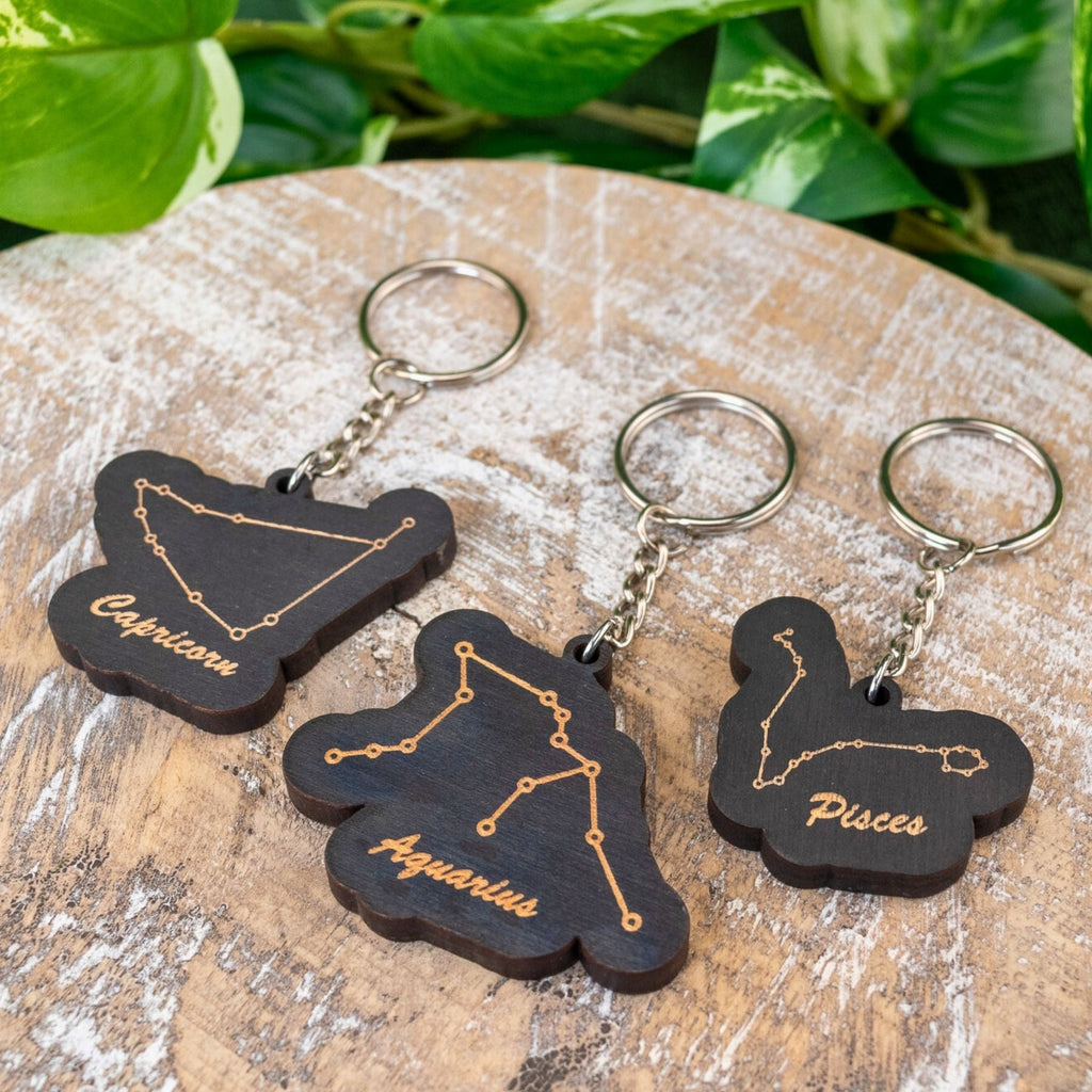 Zodiac Keychains | Keychains | Wiccan Center